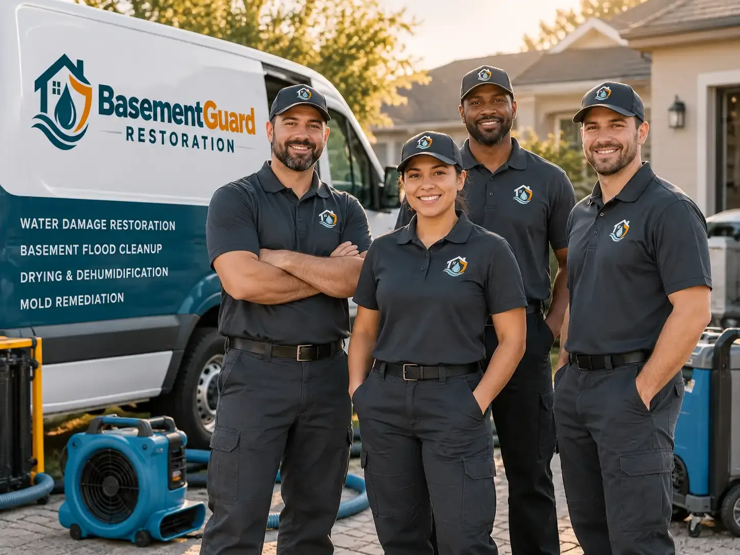 Basement Water Damage Restoration company in Conde, SD